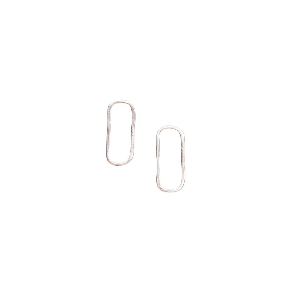 Original Hardware - Earrings - Small Rectangle Posts - SS