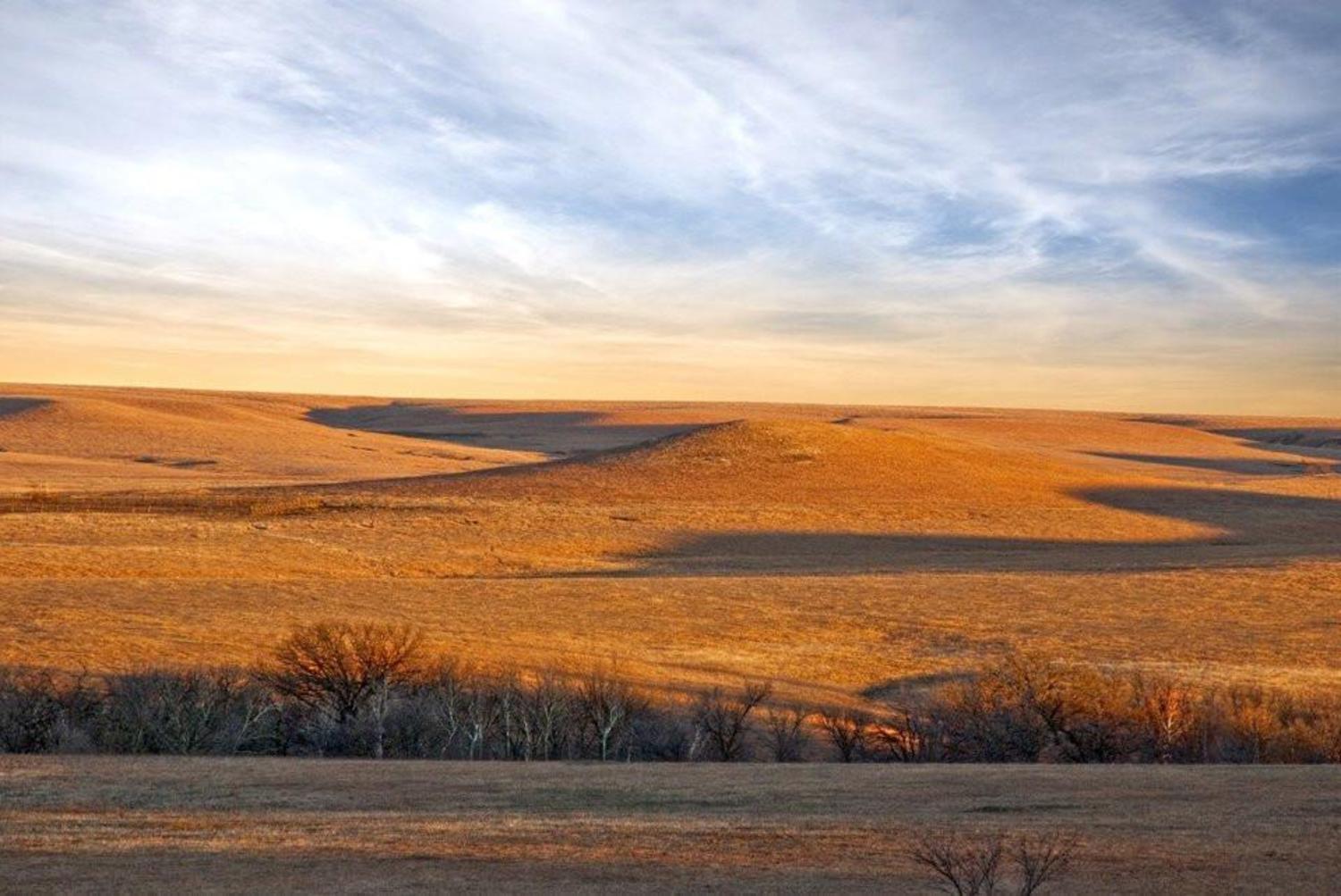 Forcade - Framed Print - 10 x 15 Chase County Sunset