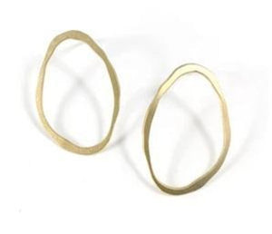 Crowder - Earrings - Extra Thin RC Post - Finish - Vermeil