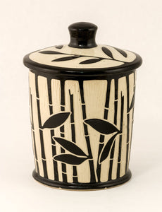 Springfield Pottery - small jar bamboo