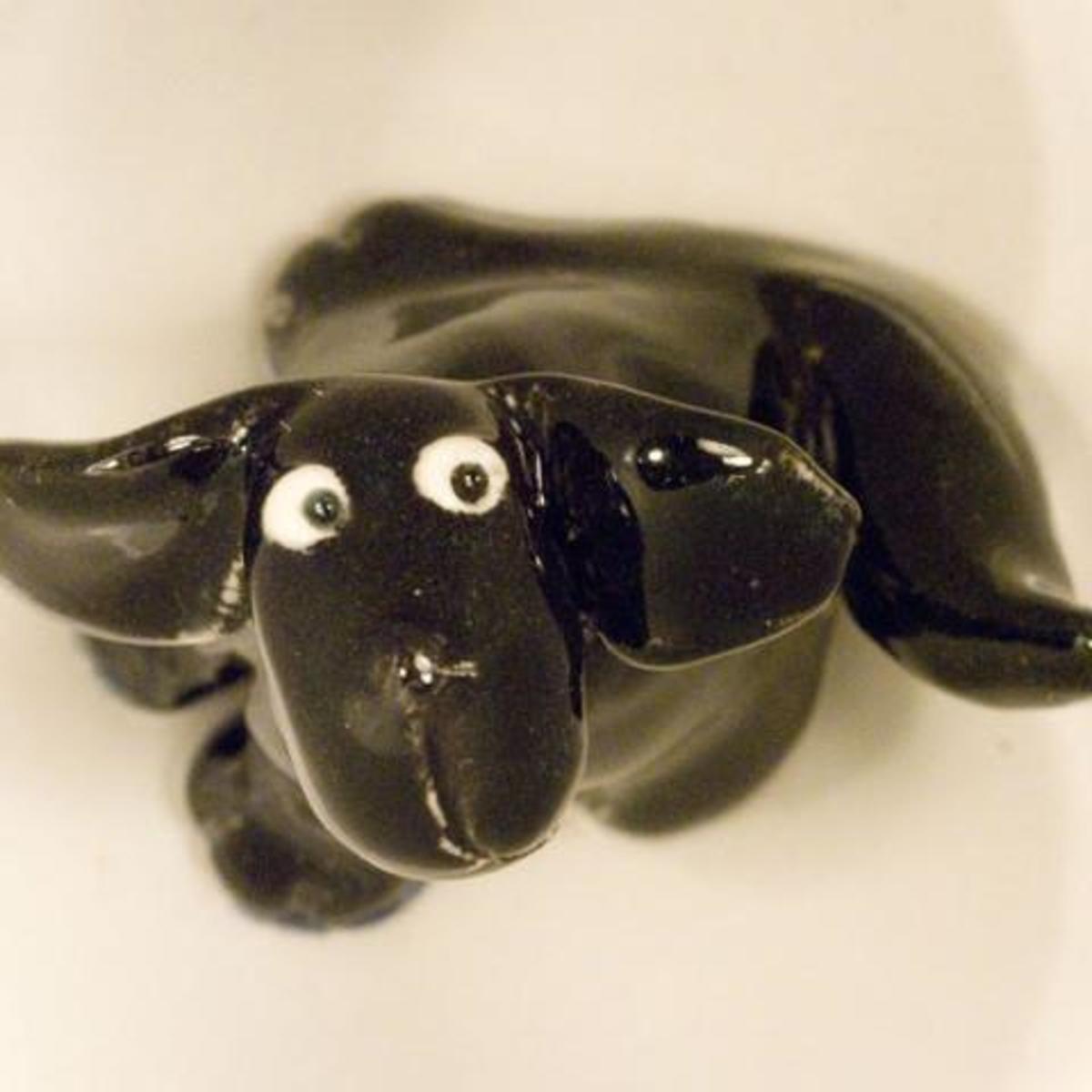 Swayze - cheer up cup - dog black lab