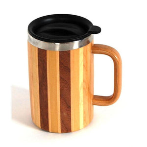 Dickinson Woodworking - Wooden 14oz Desk Mug