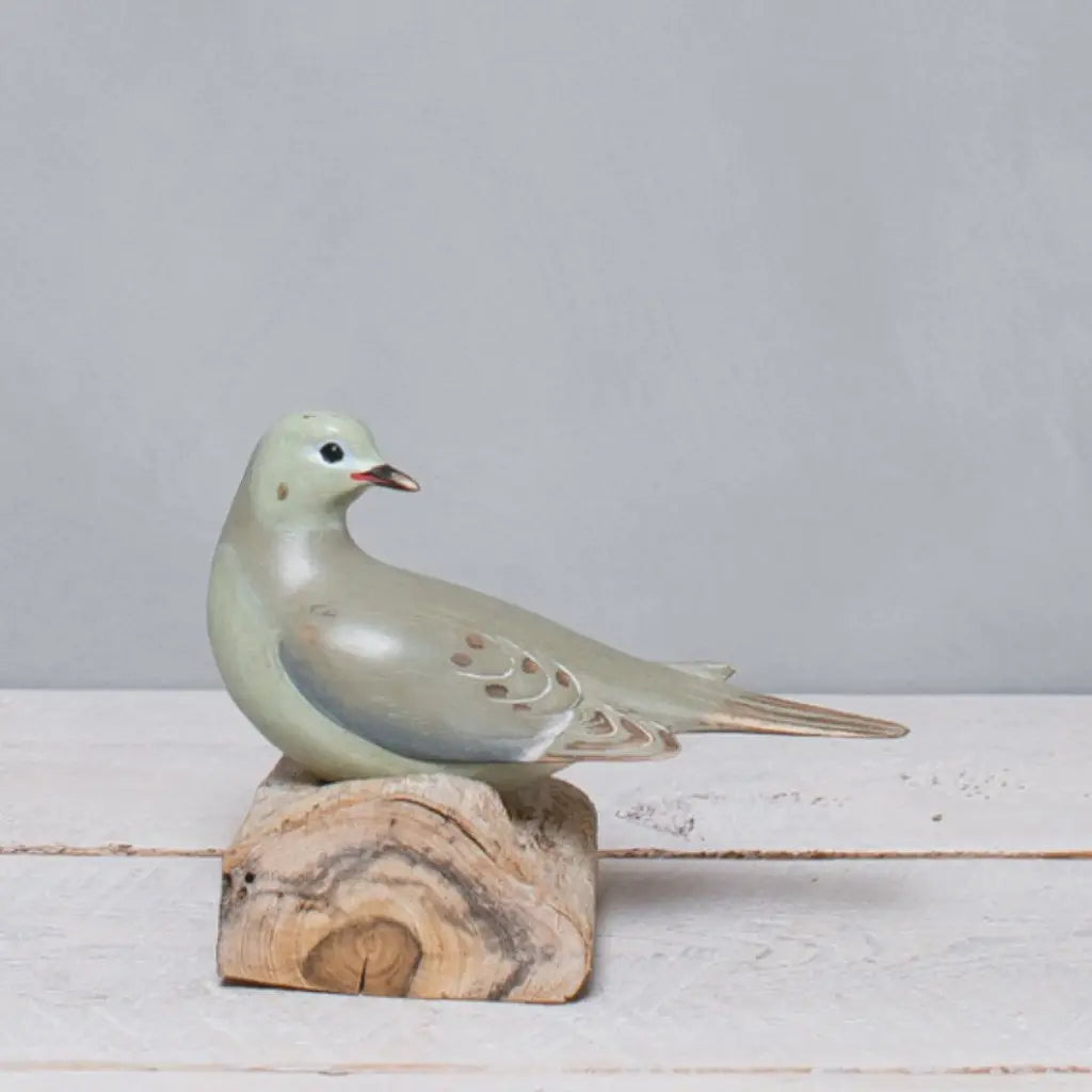 Aviologie - Bird Sculpture - Mourning Dove Resting - 6.5" - MDE112