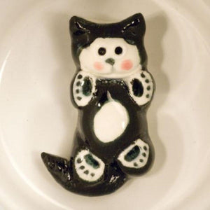 Swayze - Cheer Up Cup - Cat - Black and White