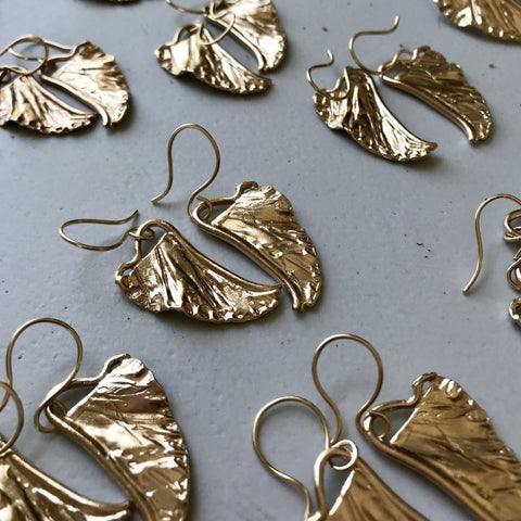 Sacerdote - Bronze Wing Earrings