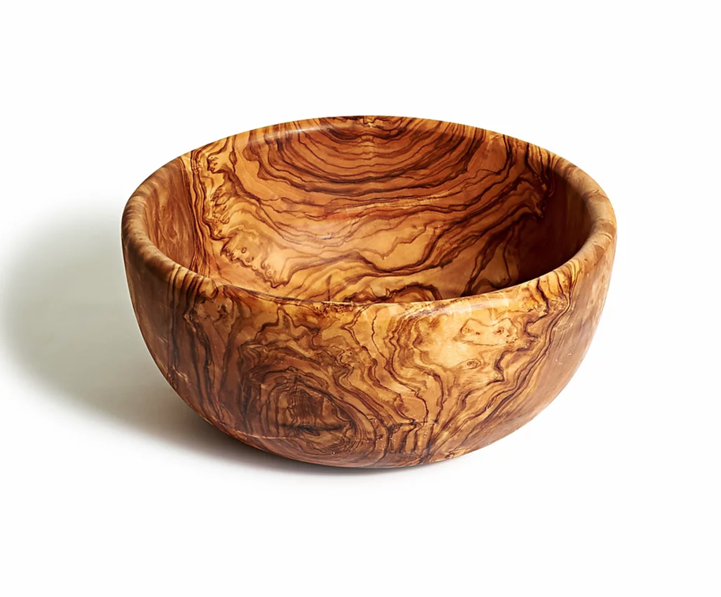 Natural Olive Wood - Family Salad Bowl - 8"