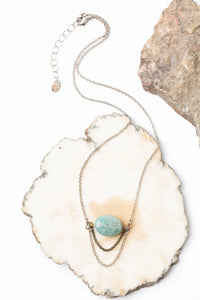 Vaughan - Necklace - Integrity - 18.5-20.5" Amazonite Simple