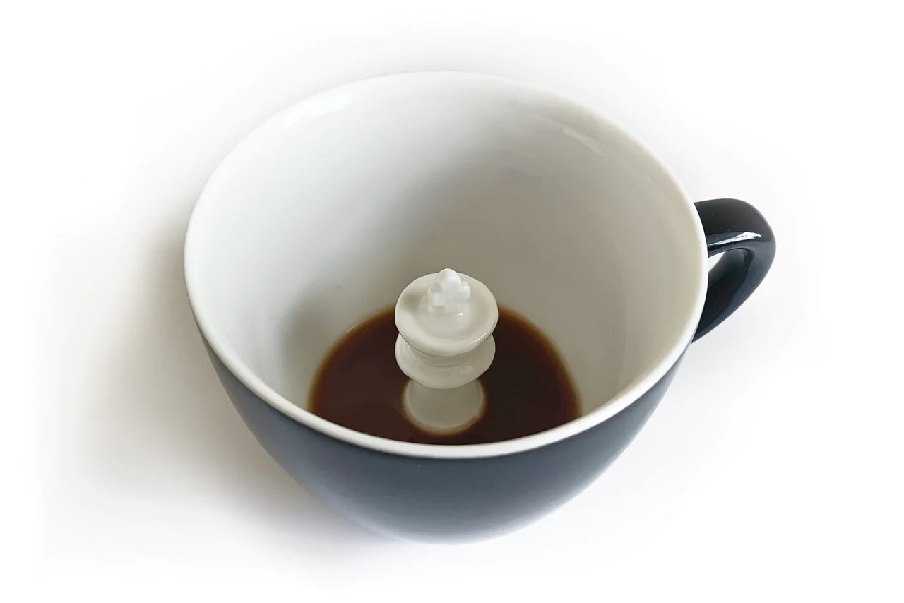 Creature Cups - 11oz Mug - Chess King (Black)