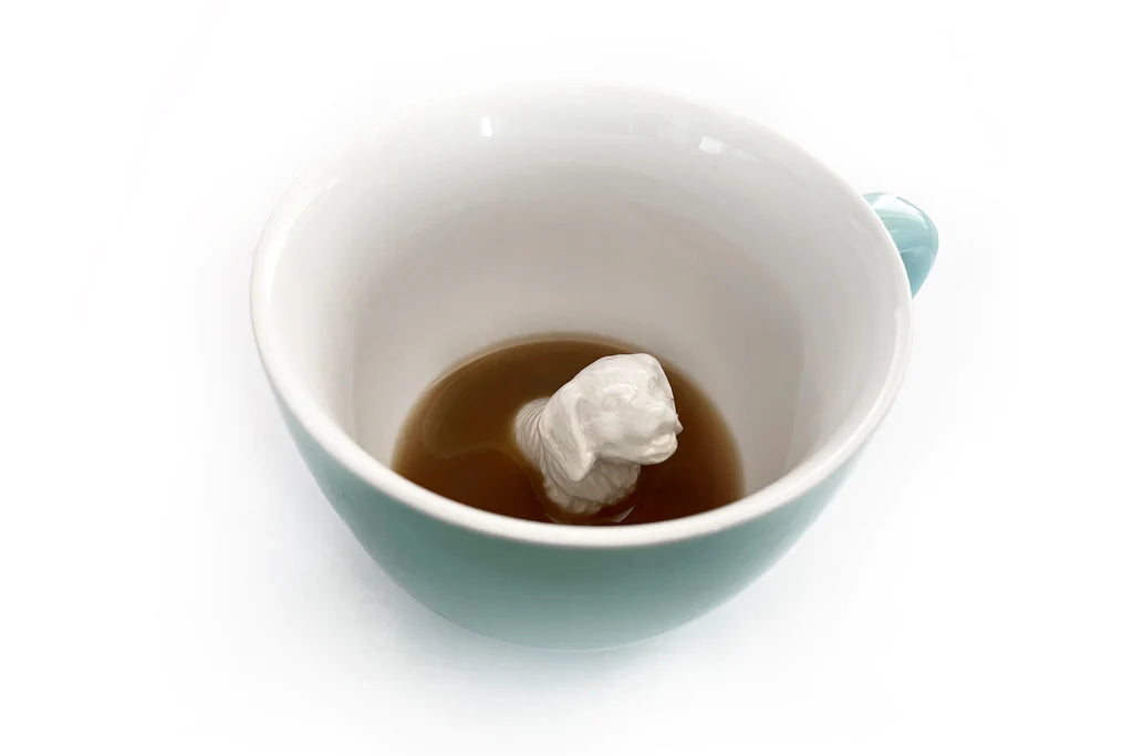 Creature Cups - 11 oz Mug - Dog (Aqua Green)