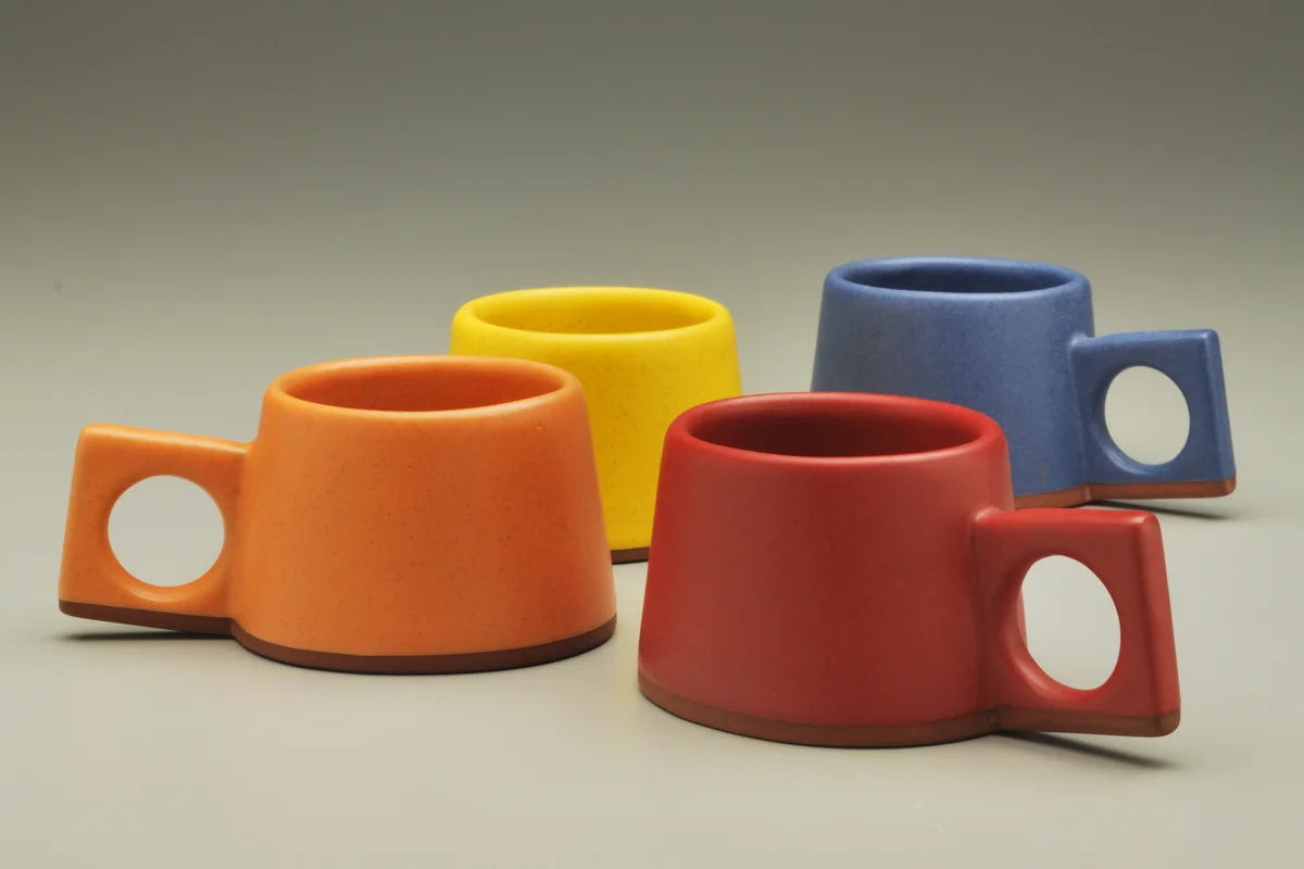 Eshelman Pottery - Espresso Cup (Pastel Turquoise)