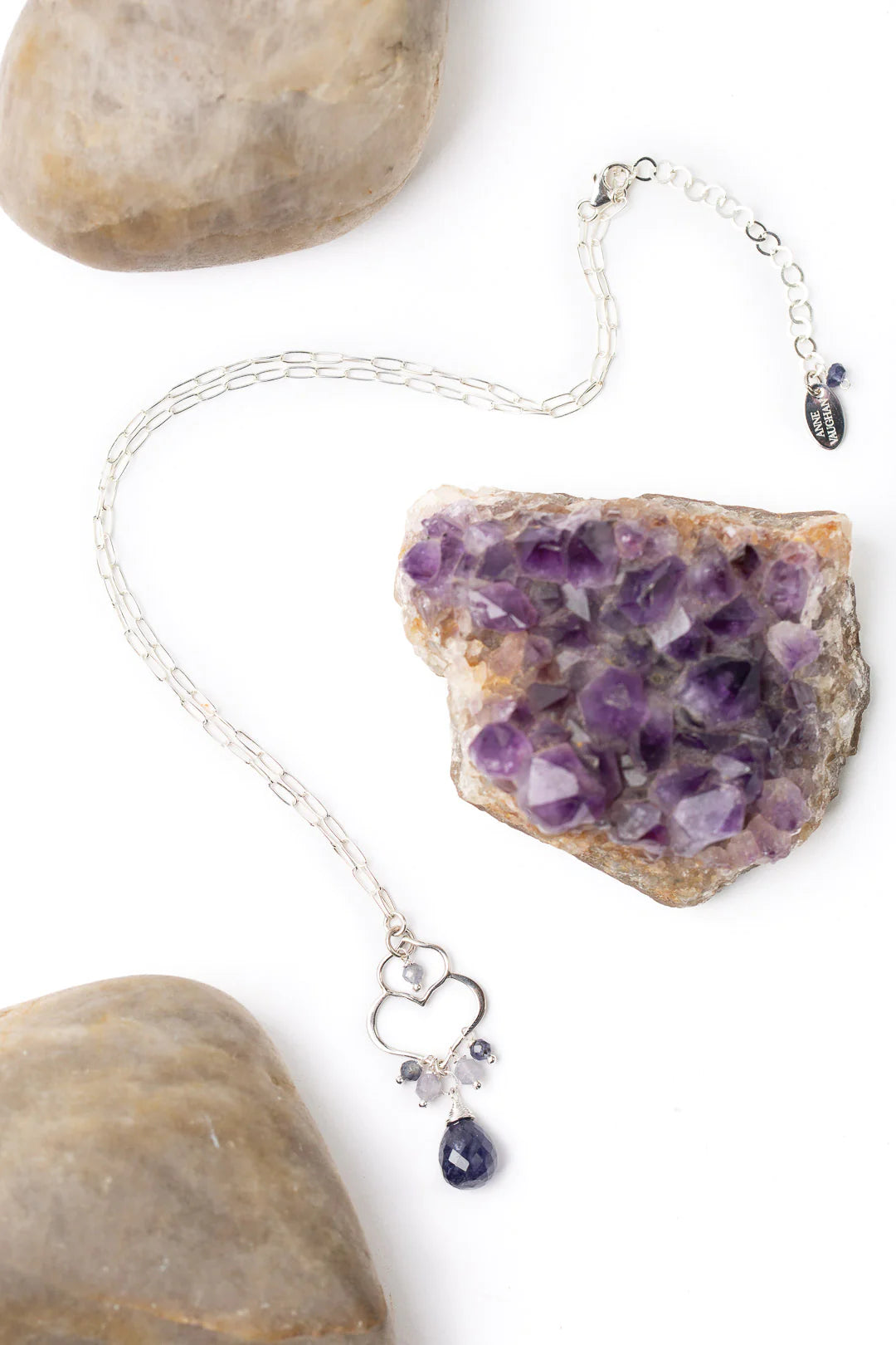 Vaughan - Ethereal Collection - Necklace - Sodalite/Iolite Cluster #Eth006N