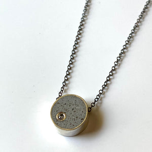 Jennifer Lippman Bruno Design - Necklace - Effortless Circle Pendant #PSCD-109G
