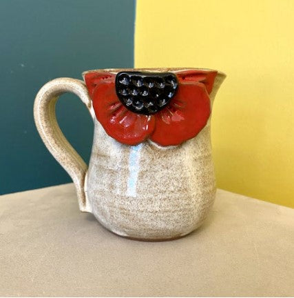 Mudworks Pottery - Mug - Poppy