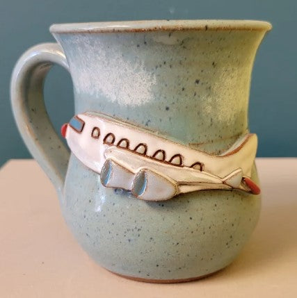 Mudworks Pottery - Mug - Airplane