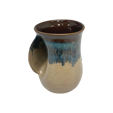 Clay in Motion - Handwarmer Mug - Left Handed (Mudslide) #20MS