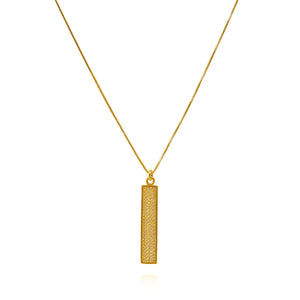 Olmox Filigree Jewelry - Necklace - Medium Basil Pendant (Gold) #20