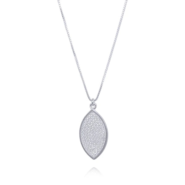 Olmox Filigree Jewelry - Necklace - Small Eden Pendant (Silver) #35