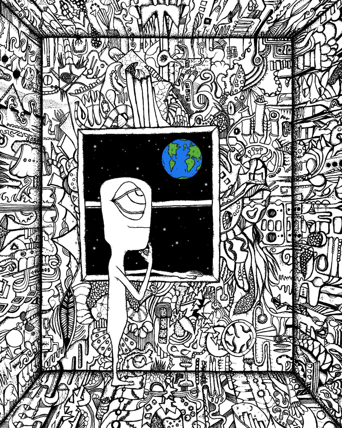 Seth Pitt - 8" x 10" Print - 'Moon Room' #M22