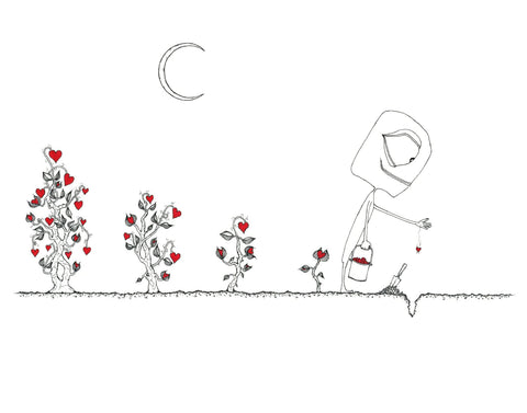 Seth Pitt - 5" x 7" Print - 'A Seed So Quick to Take to the Soil' #E31
