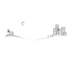 Seth Pitt - 5" x 7" Print - "Near or Far" #C31