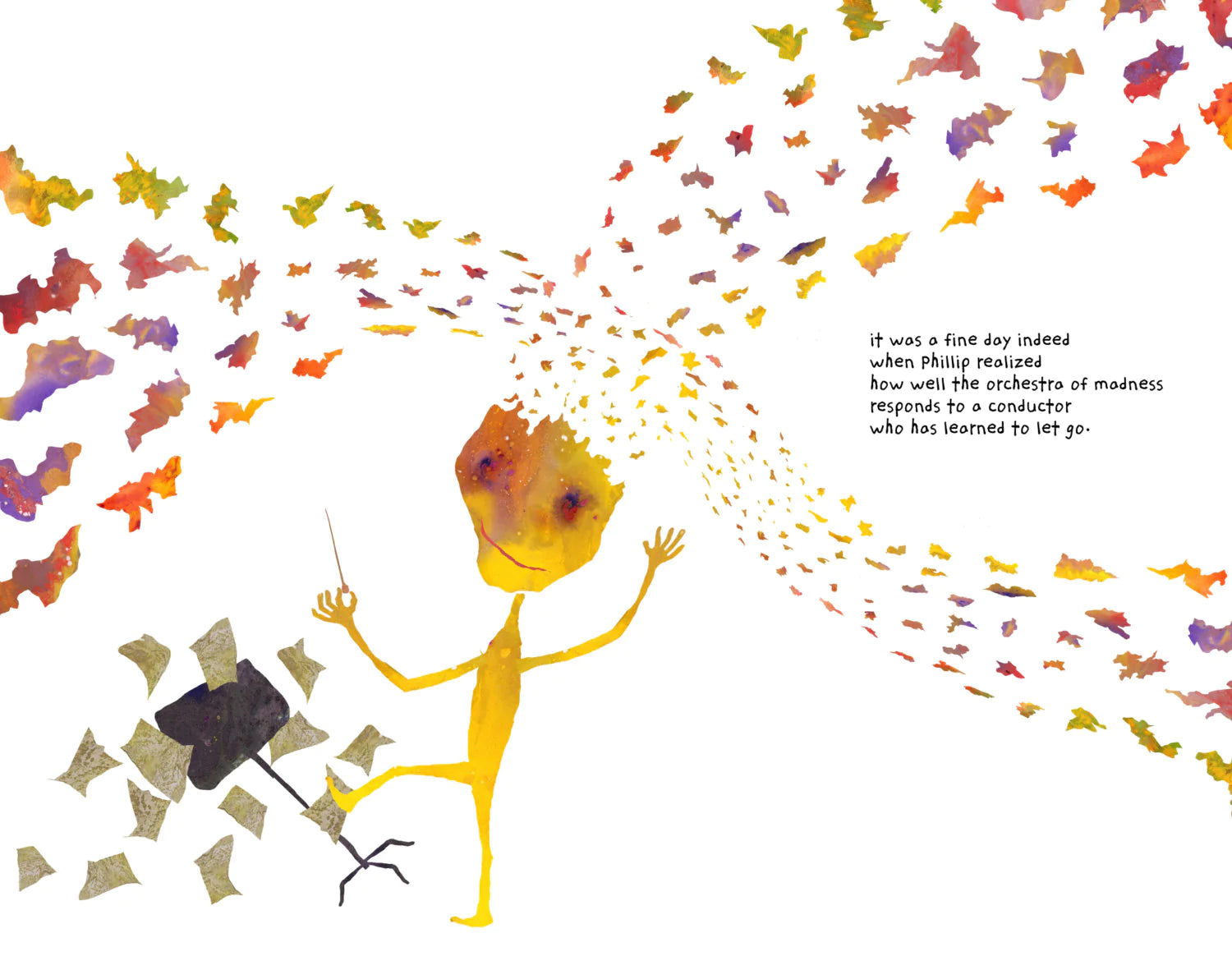 Seth Pitt - 5" x 7" Print - 'The Beauty of Letting Go' #P72