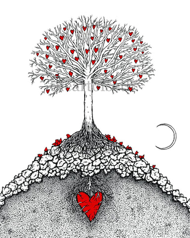 Seth Pitt - 5" x 7" Print  - 'The Great Tree' #G35