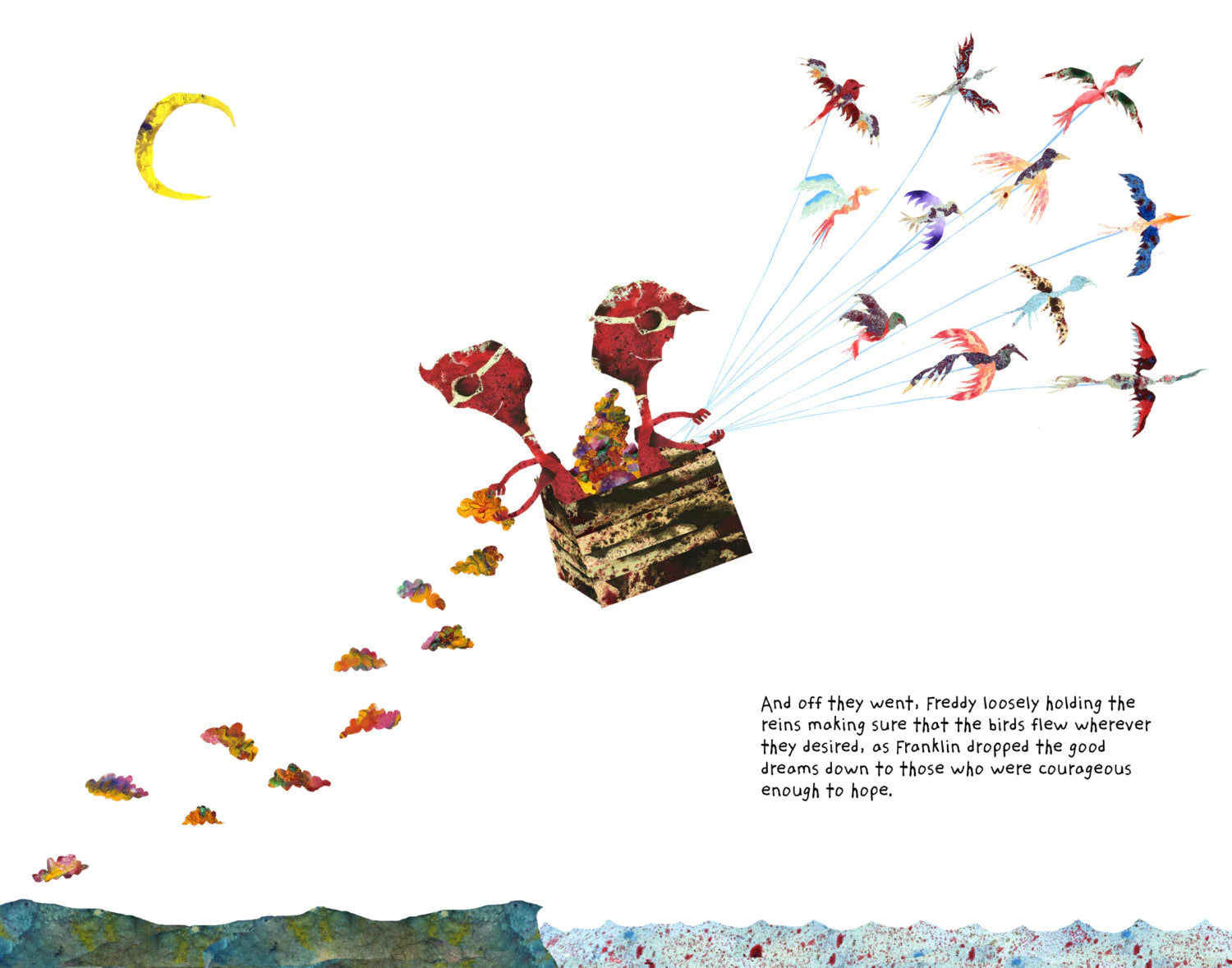 Seth Pitt - 5" x 7" Print - 'Have the Courage to Hope' #F71