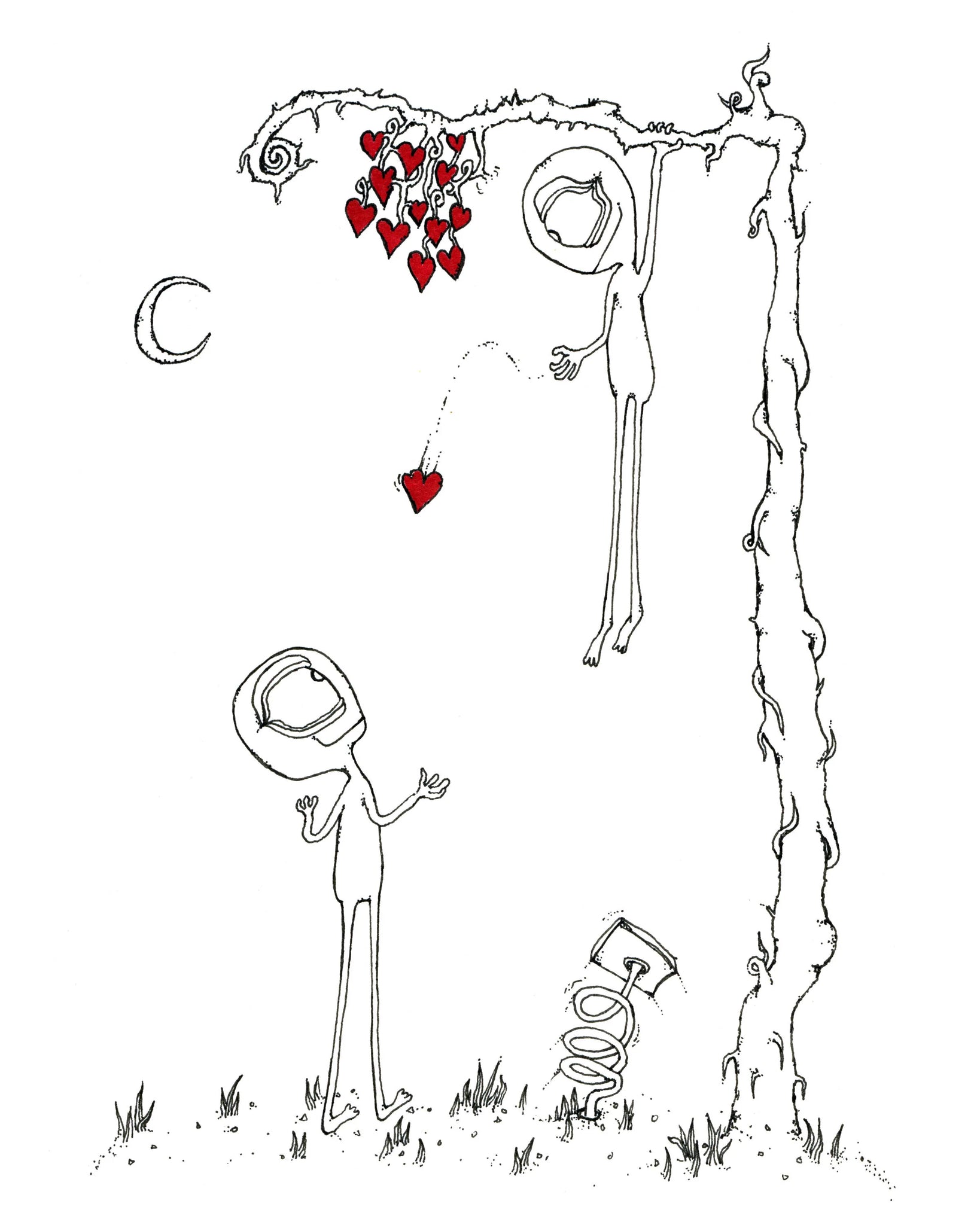 Seth Pitt - 5" x 7" Print - 'the things we can do together.' #H37