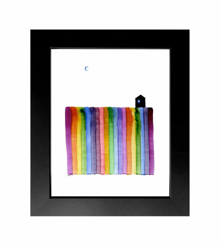 Seth Pitt - Framed 11" x 14" Print - "A Foundation of Dreams" #FWS21