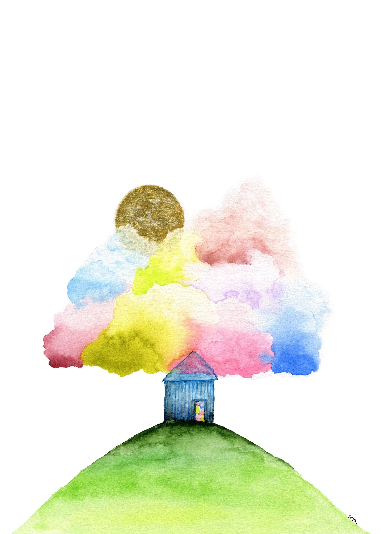 Seth Pitt - 8" x 10" Print - 'An Assembly of Everyday Treasures' #WA13