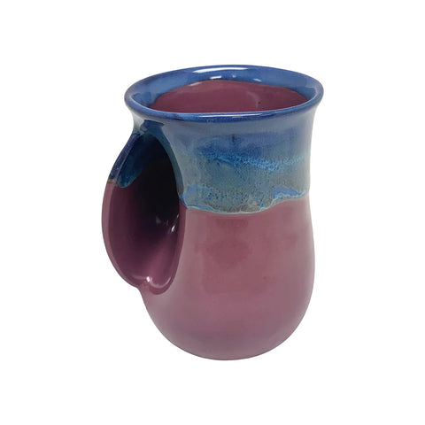 Clay in Motion - Handwarmer Mug - Left Handed (Purple Passion) #20PP