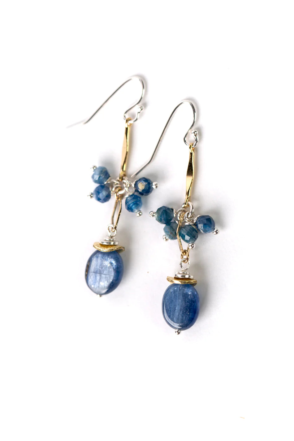 Vaughan - Seaside Collection - Earrings - Kyanite Dangles #Sea057E