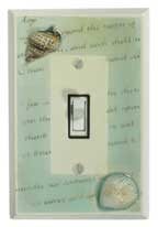 All Fired Up - Single Switchplate - "Shells"