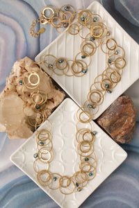 Vaughan - Starry Night Collection - Necklace - Simple Crystal Bangles #Stry006N