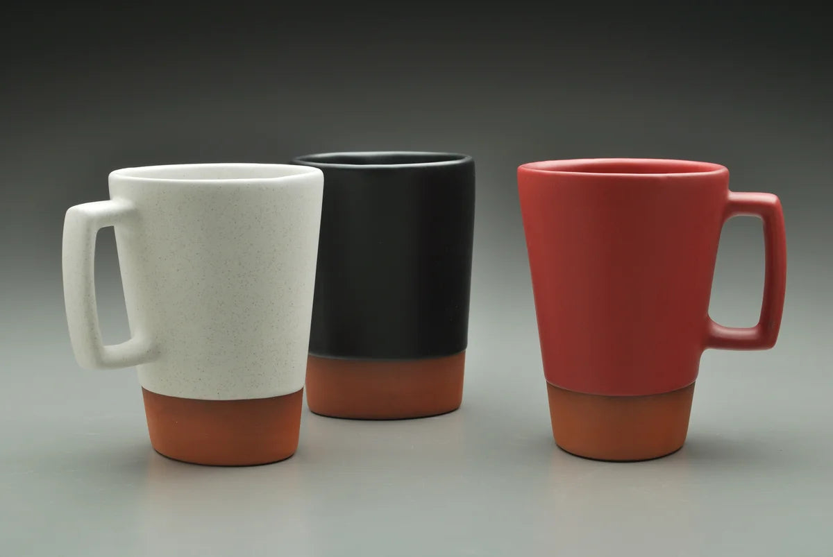 Eshelman Pottery - Tall Oval Cup (Red)