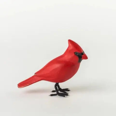 Aviologie - 3" Bird Sculpture (Mini Cardinal) #MCL-111