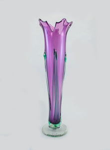 Callahan Mountain - Flower Vase (Pink Iridized)
