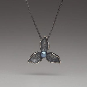 Nichole Collins - Necklace - Bittersweet Pearl  #F802