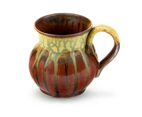 Blanket Creek Pottery - Round Mug (Rustic Red)