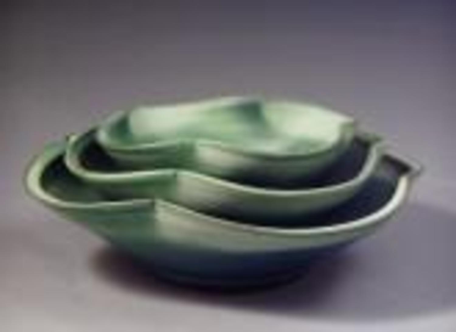 Smith - bowl flower large (Light Green)