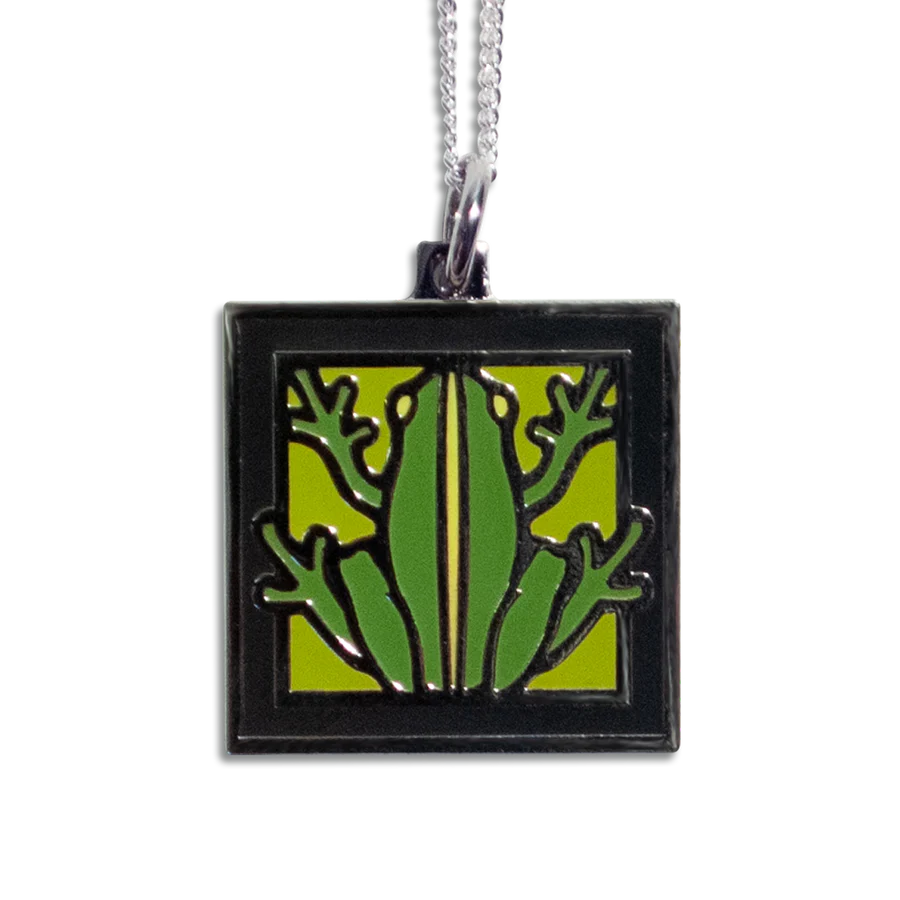 Motawi Tileworks - Necklace - Frog Pendant (Green)