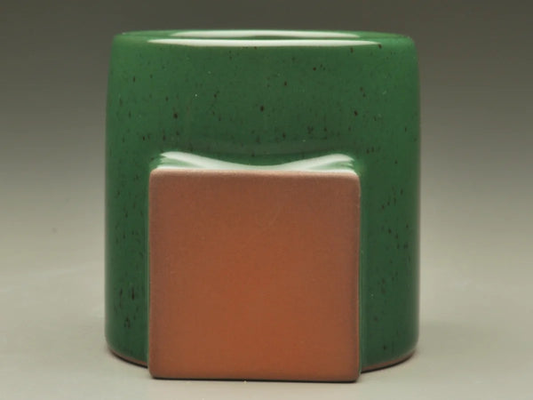 Eshelman Pottery - Handled Soup Bowl (Dark Green)