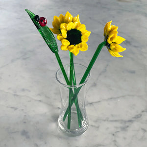 Glass Eye Studio - Window Box Bouquet - Sunflower #GV733